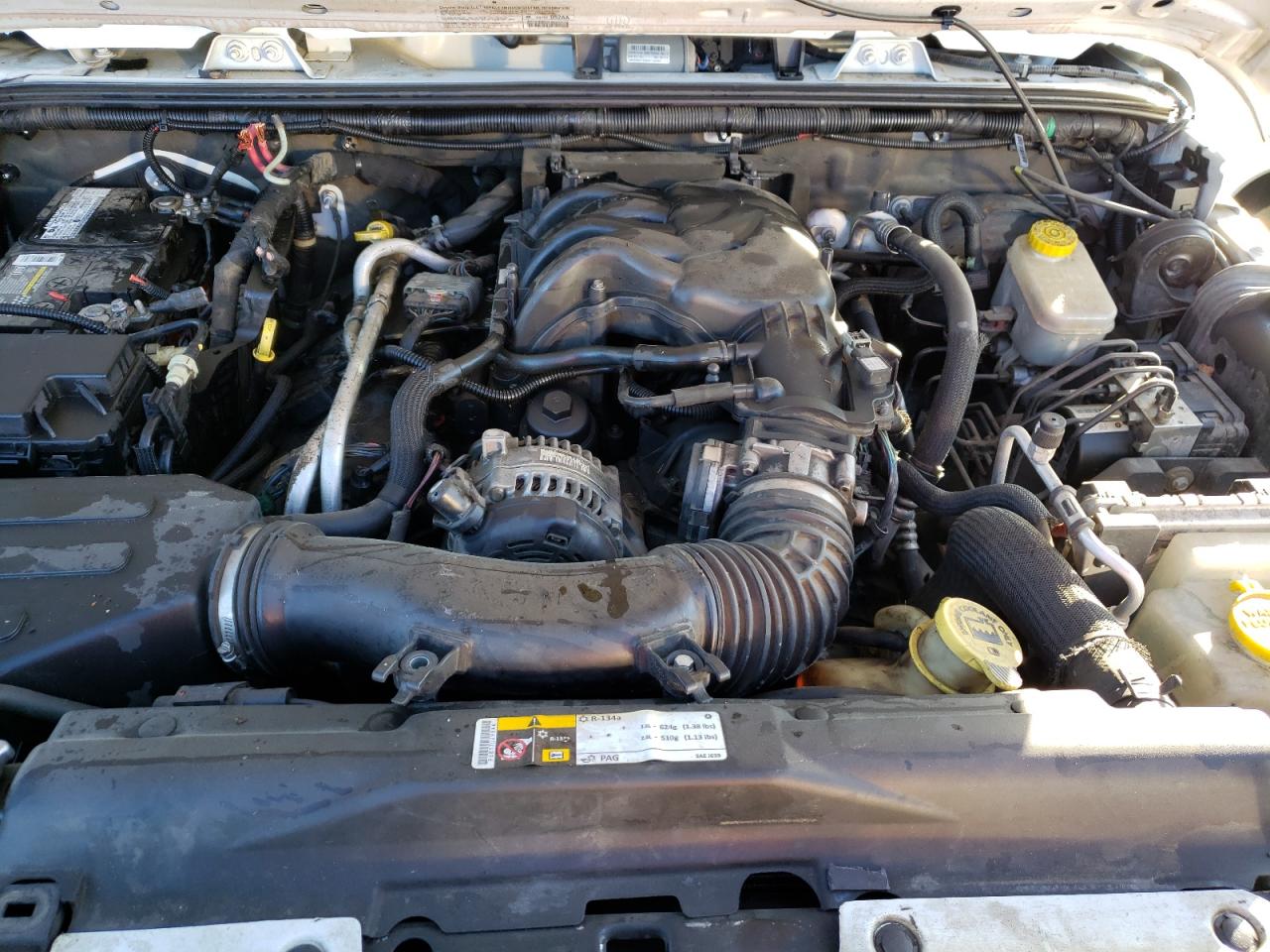 2013 Jeep Wrangler VIN 1C4BJWDG9DL560250 Copart auction photo, all over / rollover damage thumbnail 12