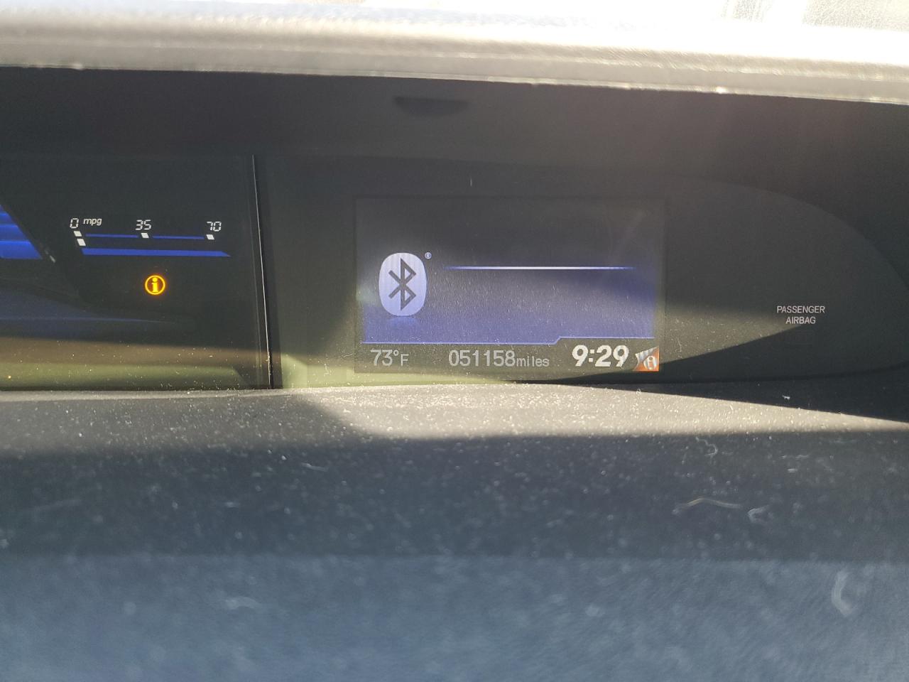 2015 Honda Civic VIN 19XFB2F54FE278791 Copart auction photo, front end / hail damage thumbnail 9