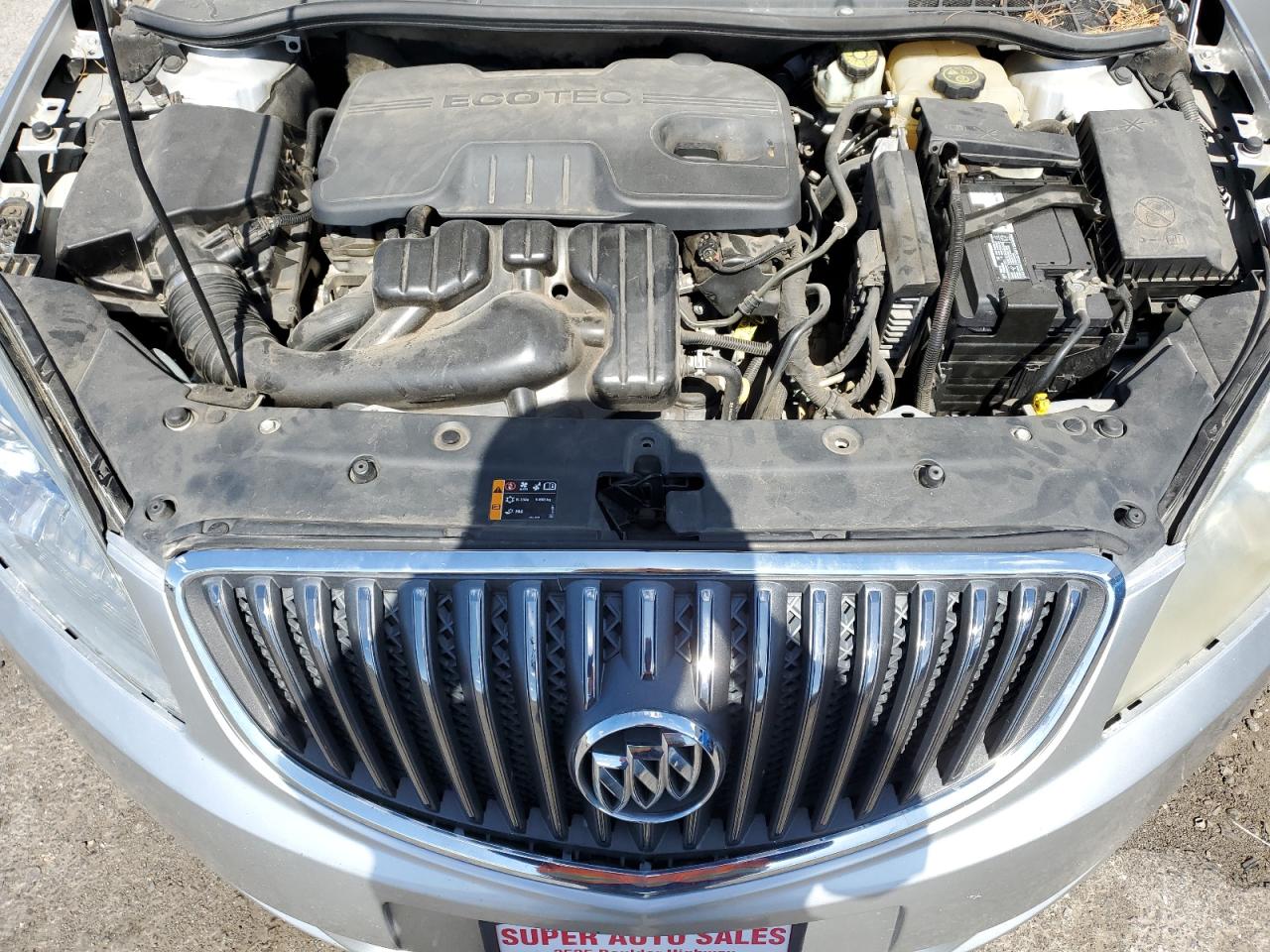 2013 Buick Verano VIN 1G4PS5SK7D4226390 Copart auction photo, front end / mechanical damage thumbnail 11