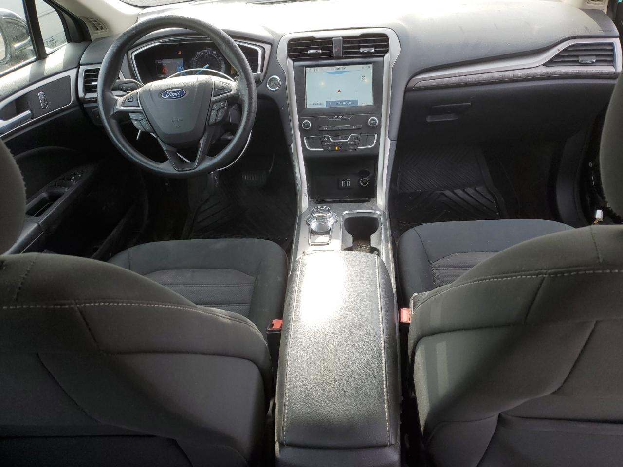 2019 Ford Fusion VIN 3FA6P0HD6KR248596 Copart auction photo, side / front end damage thumbnail 8