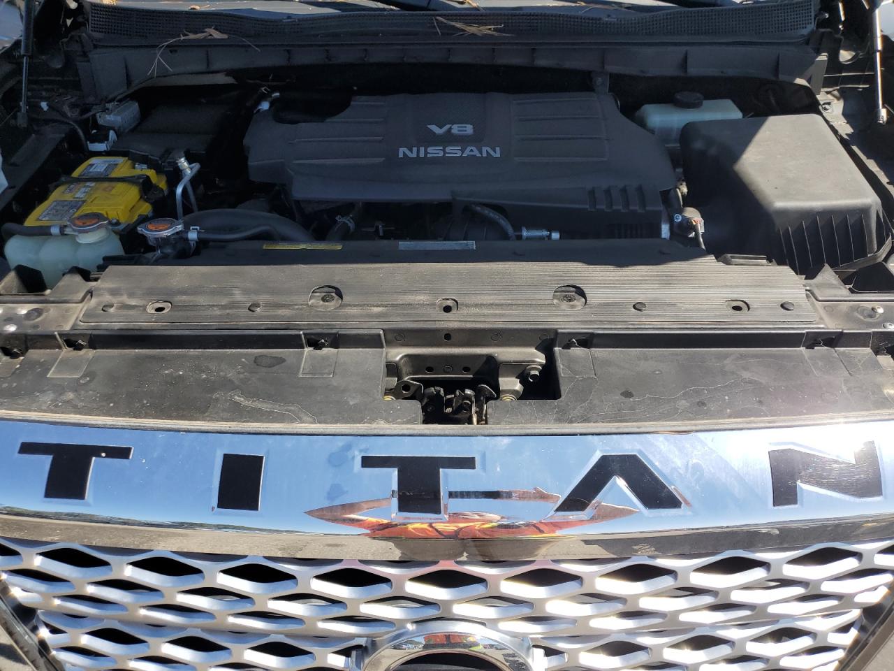 2017 Nissan Titan VIN 1N6AA1E69HN516373 Copart auction photo, rear end damage thumbnail 11