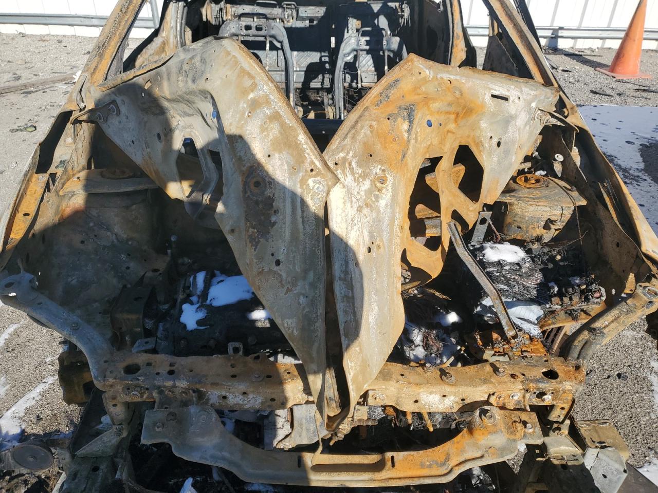 2016 Chevrolet Sonic VIN 1G1JC6SB9G4114426 Copart auction photo, burn damage thumbnail 11