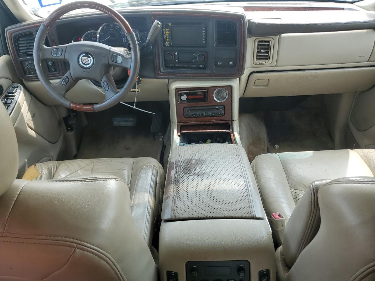 2005 Cadillac Escalade VIN 1GYEK63NX5R213349 Copart auction photo, front end damage thumbnail 8