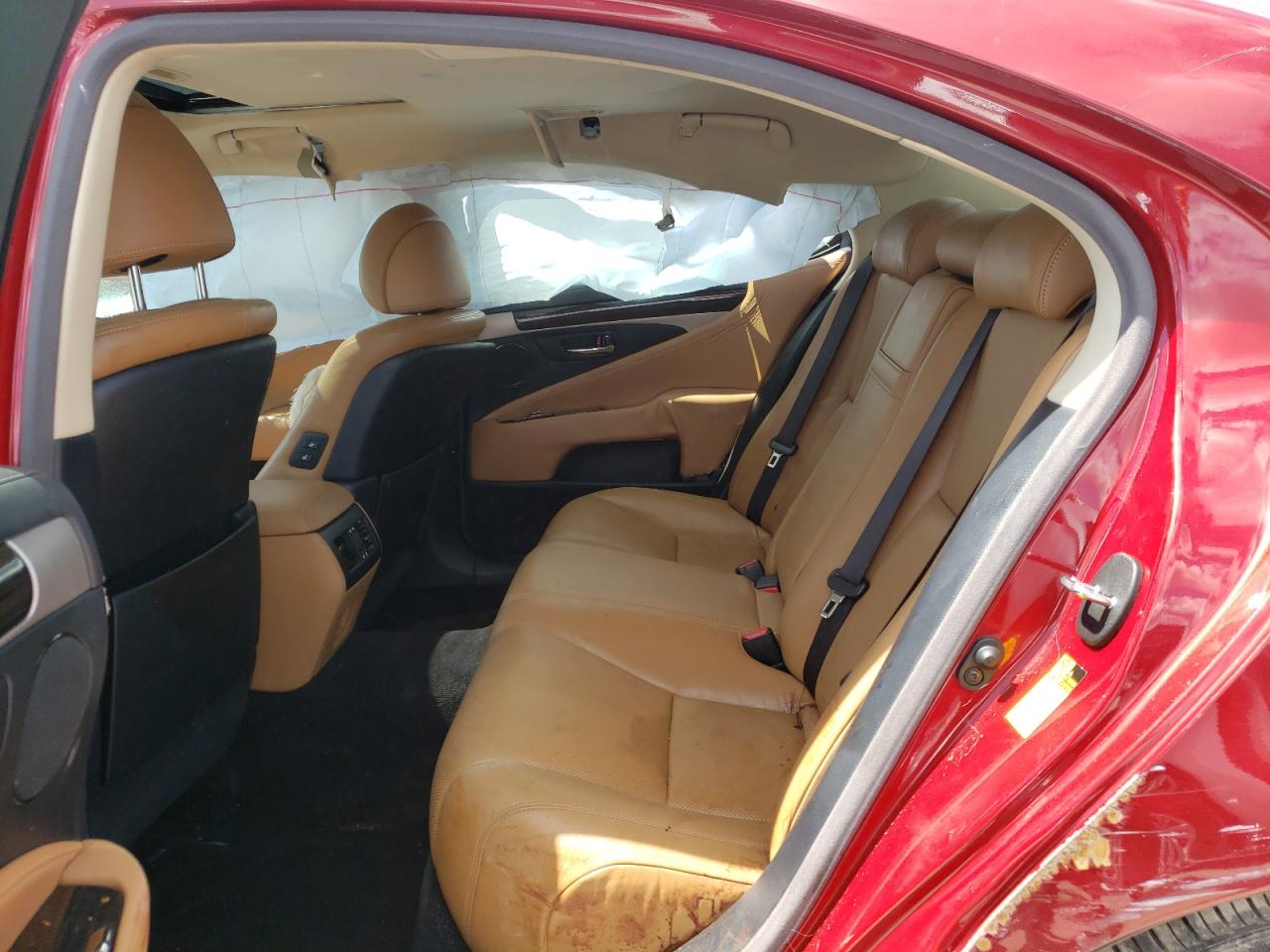 2013 Lexus LS VIN JTHBL5EF4D5123186 Copart auction photo, all over damage thumbnail 6