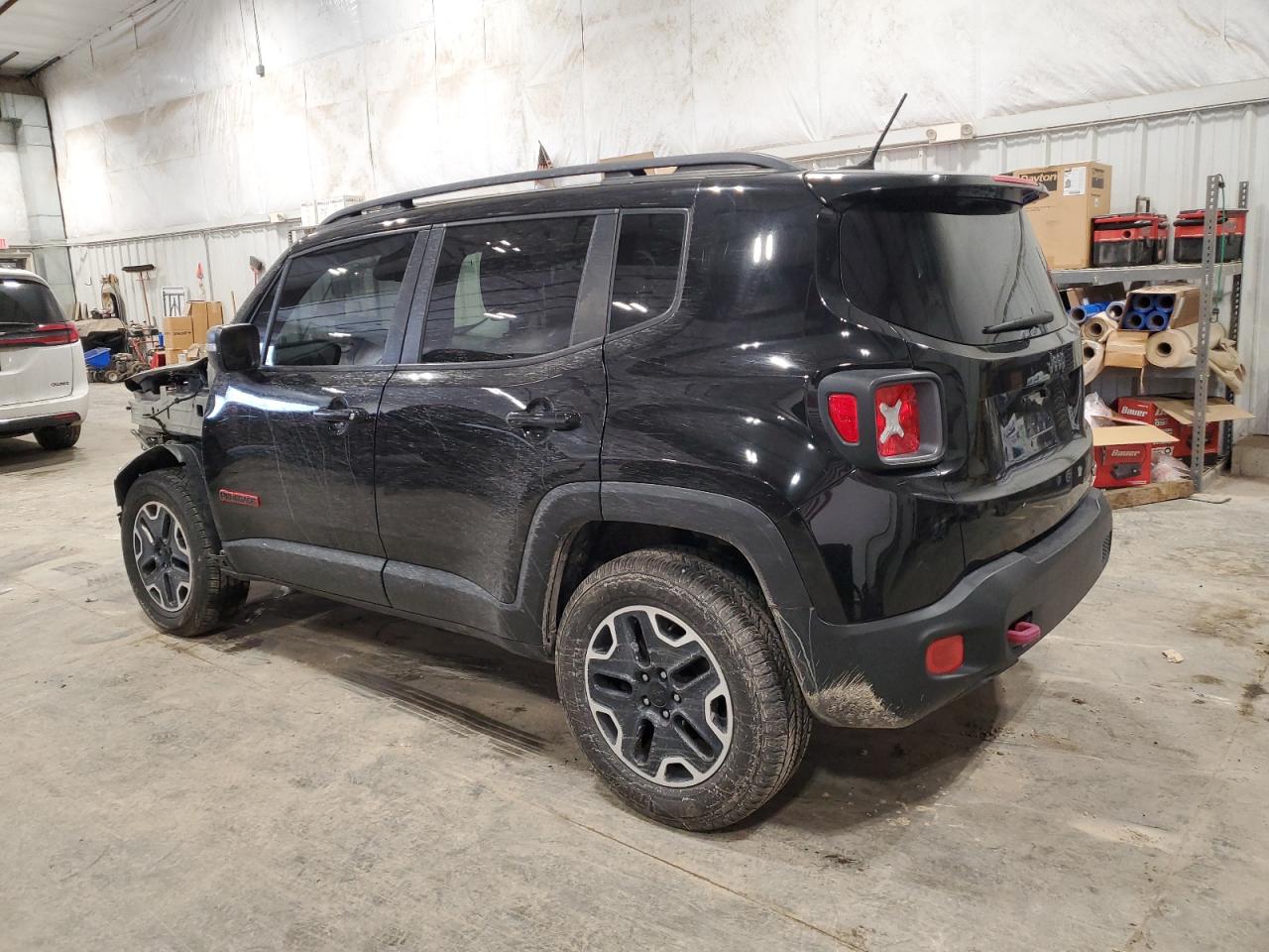 2017 Jeep Renegade VIN ZACCJBCB2HPE62813 Copart auction photo, front end damage thumbnail 2