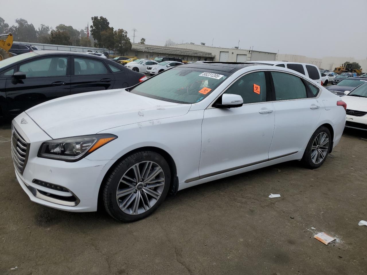 2018 Genesis G80 VIN KMHGN4JE7JU230920