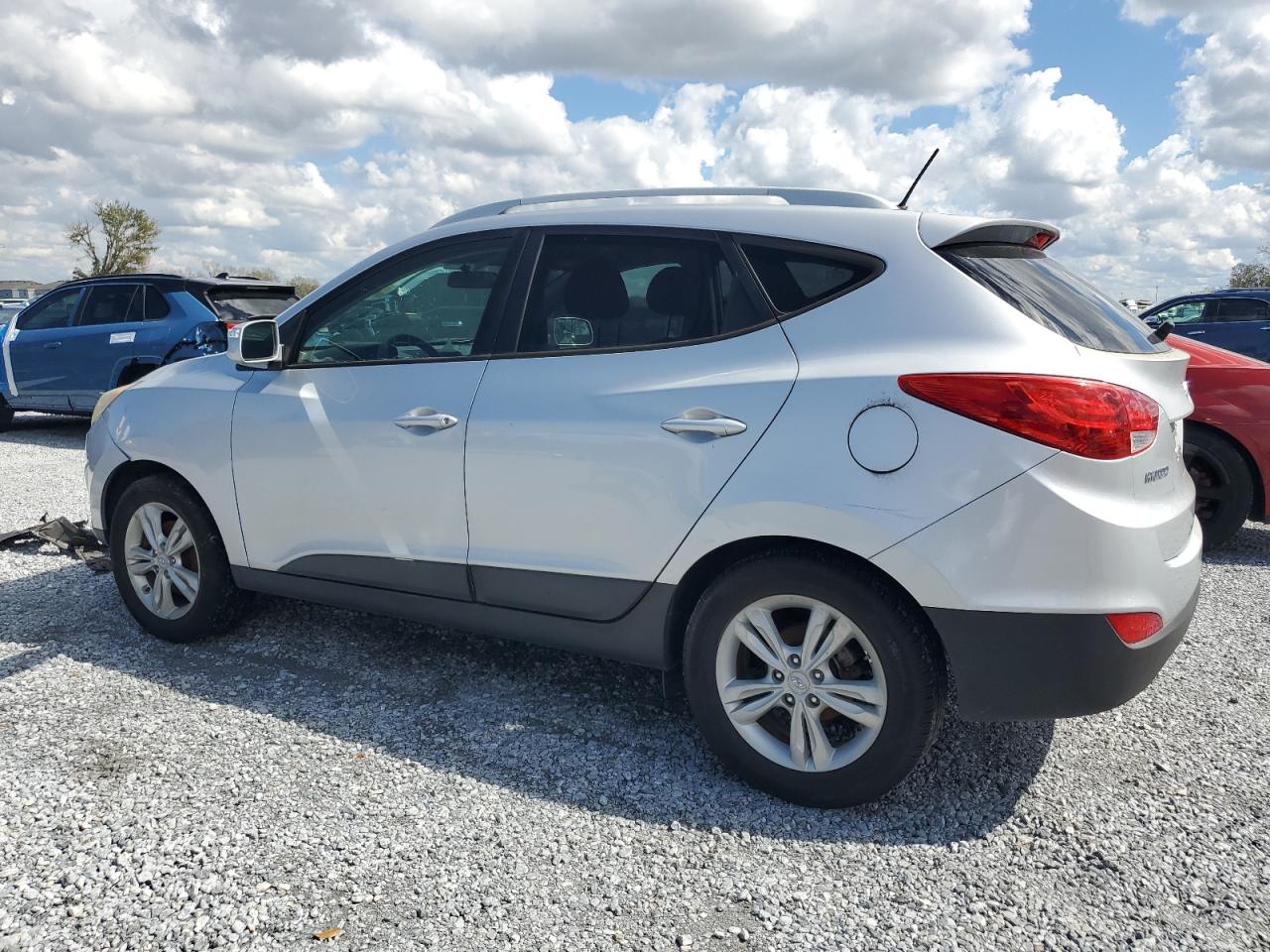 2012 Hyundai Tucson VIN KM8JU3AC1CU455015 Copart auction photo, front end damage thumbnail 2