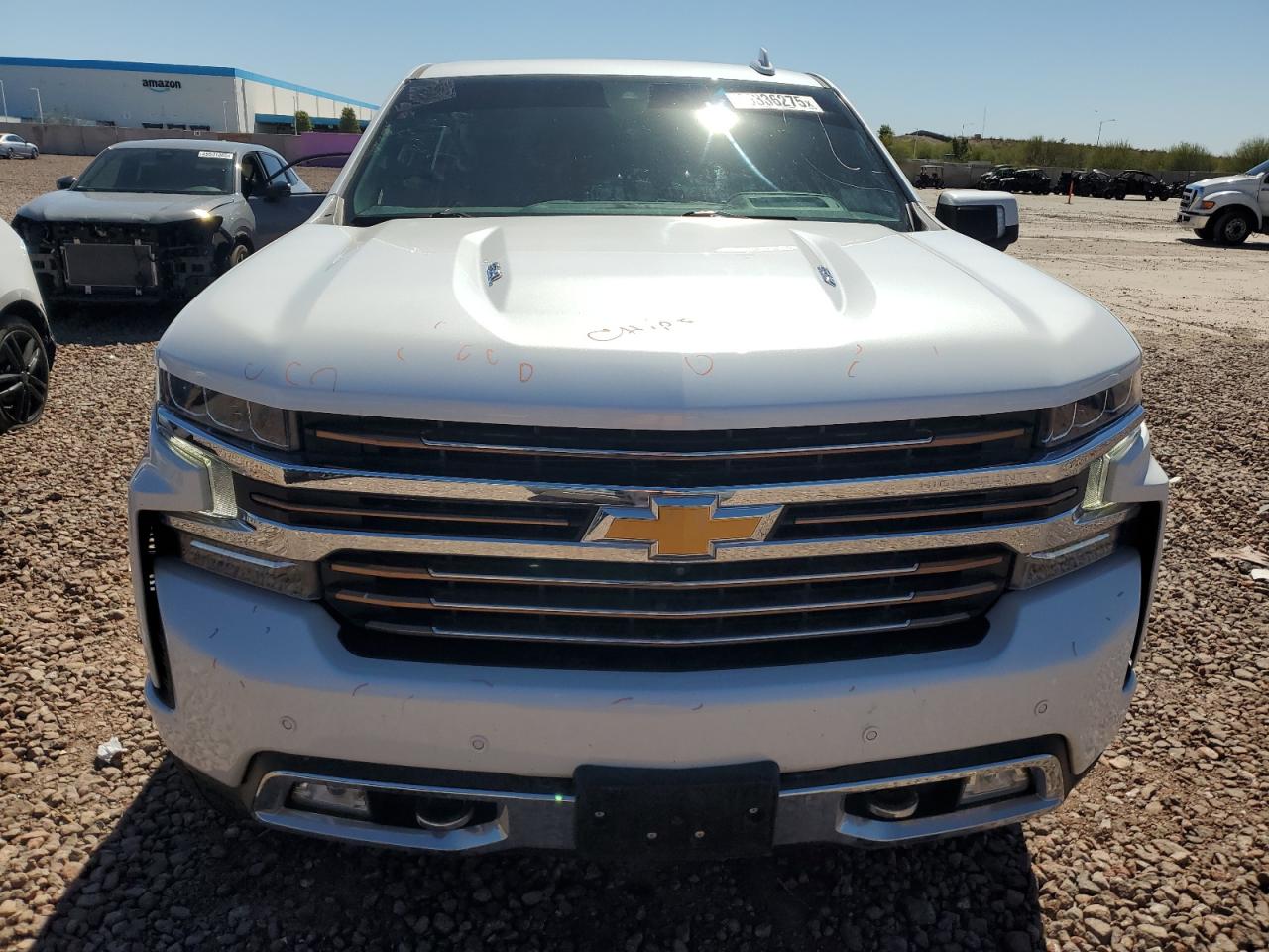2022 Chevrolet Silverado VIN 1GCUYHEL3NZ116548 Copart auction photo, side damage thumbnail 5
