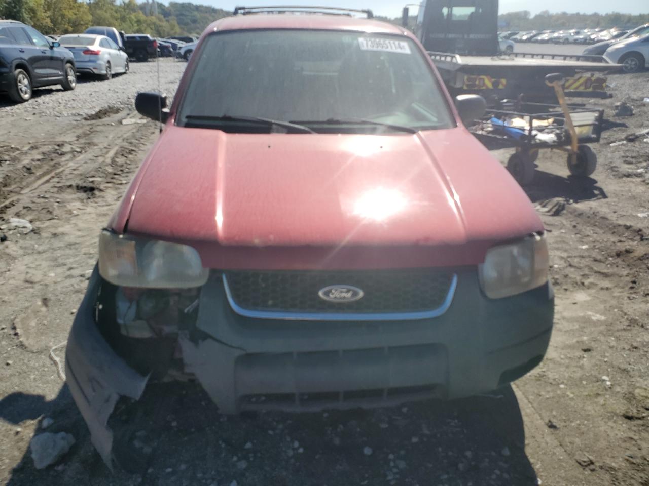 2004 Ford Escape VIN 1FMYU02184KA62717 Copart auction photo, front end damage thumbnail 5