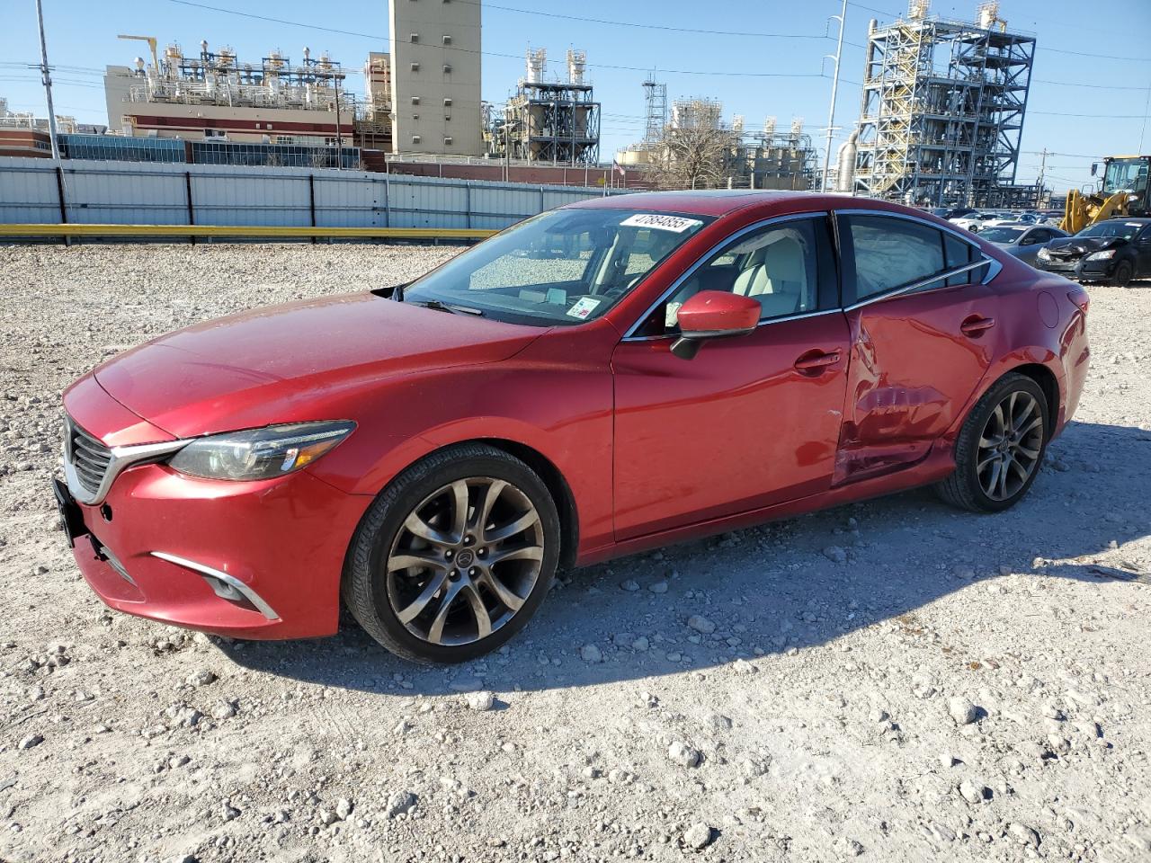 2017 Mazda 6 VIN JM1GL1W51H1146069 - Copart auction photo