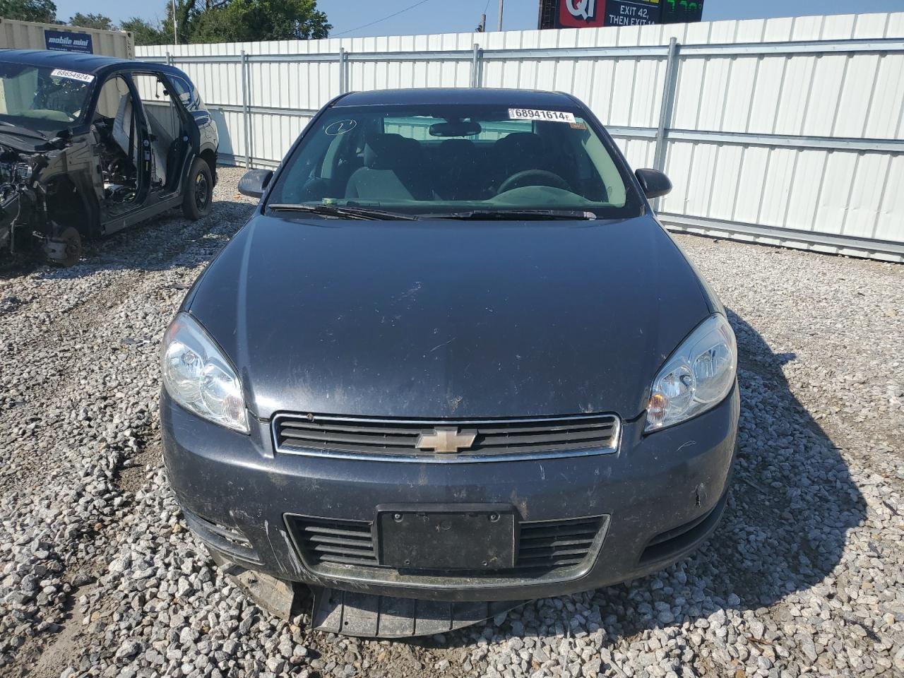 2008 Chevrolet Impala VIN 2G1WT58N289260019 Copart auction photo, front end / side damage thumbnail 5