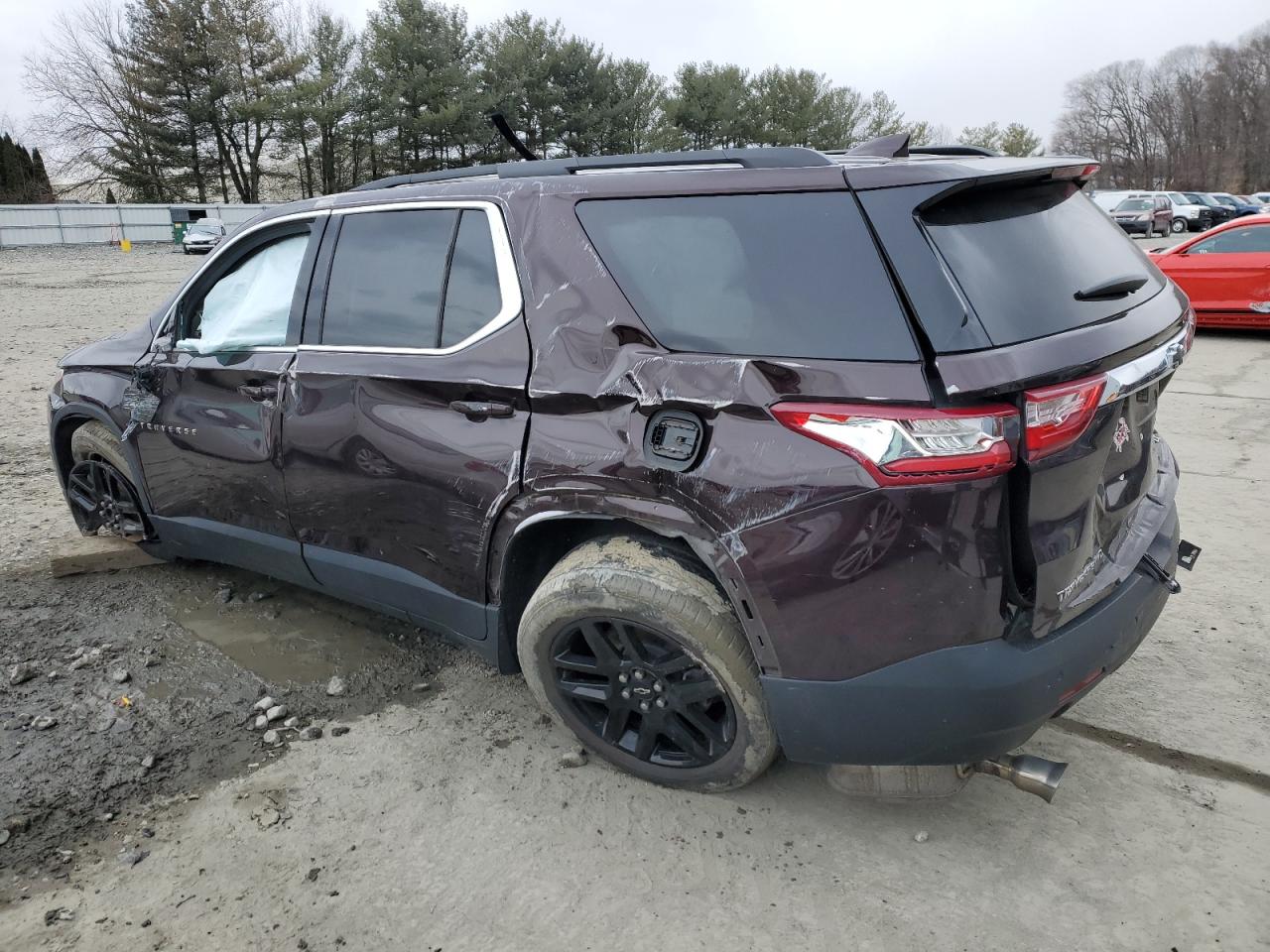 2020 Chevrolet Traverse VIN 1GNEVHKW6LJ105574 Copart auction photo, rollover damage thumbnail 2