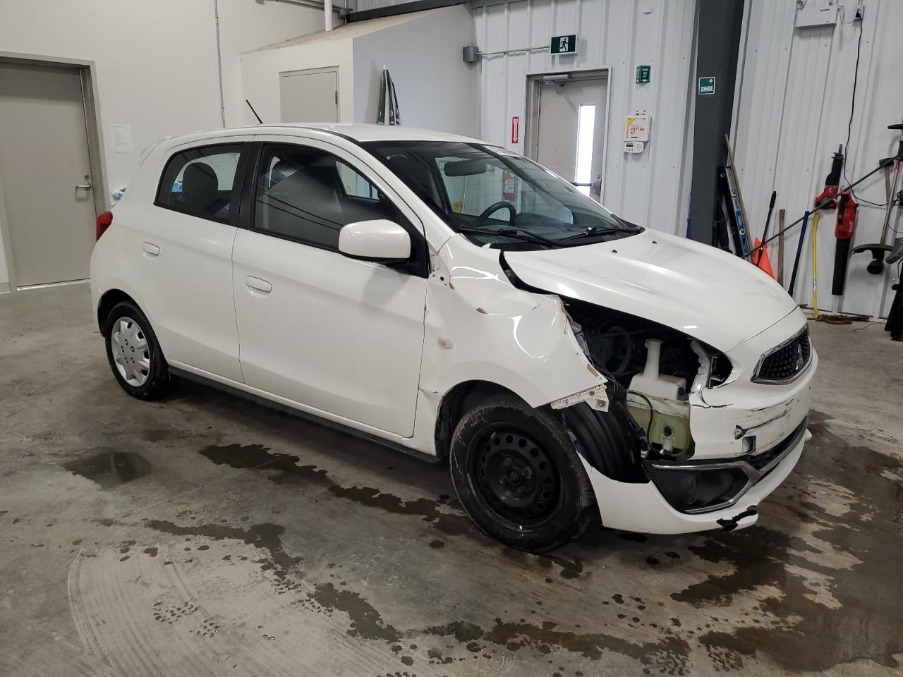 2019 Mitsubishi Mirage VIN ML32A3HJ8KH003496 Copart auction photo, front end / rear end damage thumbnail 4