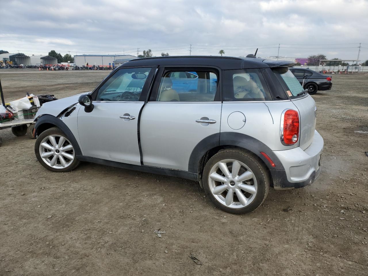 2014 MINI Cooper VIN WMWZC3C58EWP26830 Copart auction photo, front end damage thumbnail 2