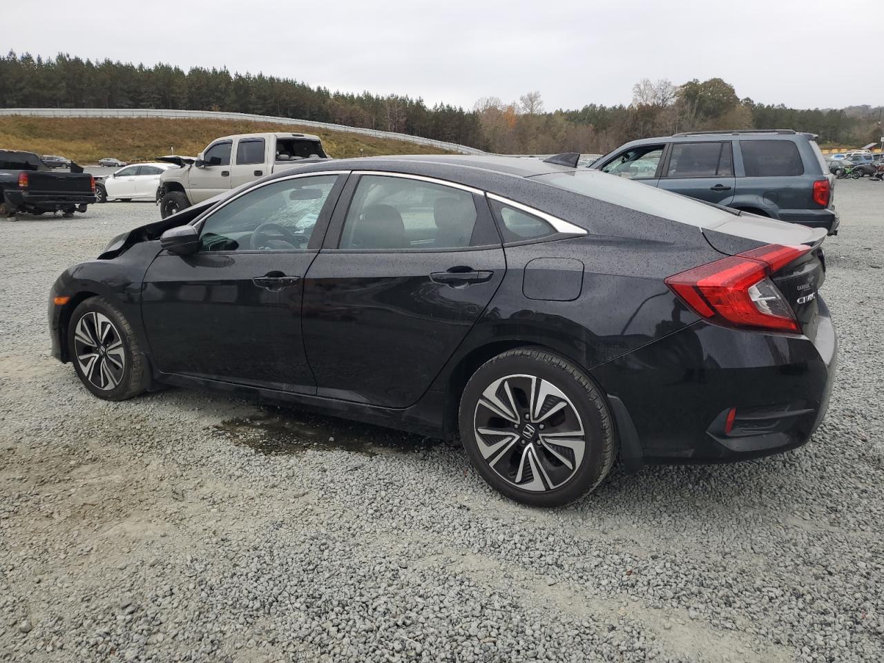 2017 Honda Civic VIN 2HGFC1F31HH654846 Copart auction photo, front end damage thumbnail 2