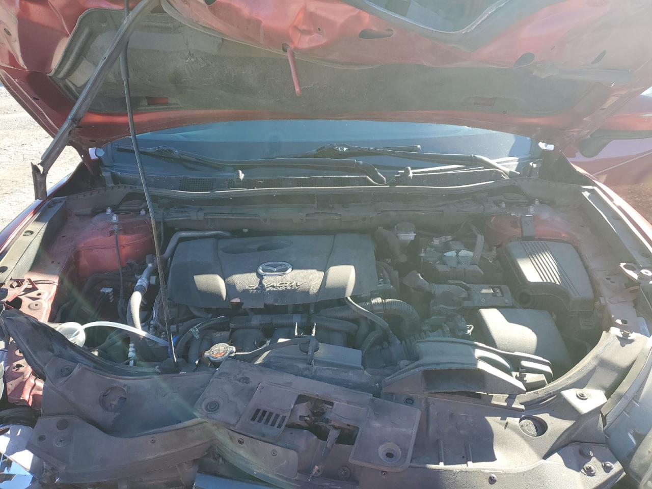 2015 Mazda CX-5 VIN JM3KE2DY9F0550142 Copart auction photo, front end / rear end damage thumbnail 12