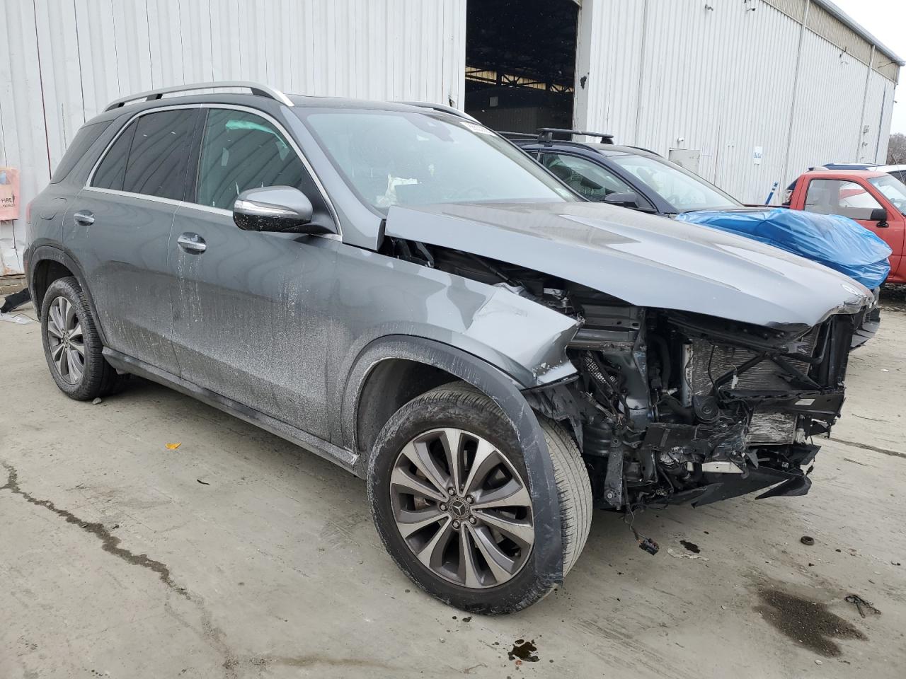 2022 Mercedes-Benz GLE VIN 4JGFB4KB0NA601920 Copart auction photo, front end damage thumbnail 4