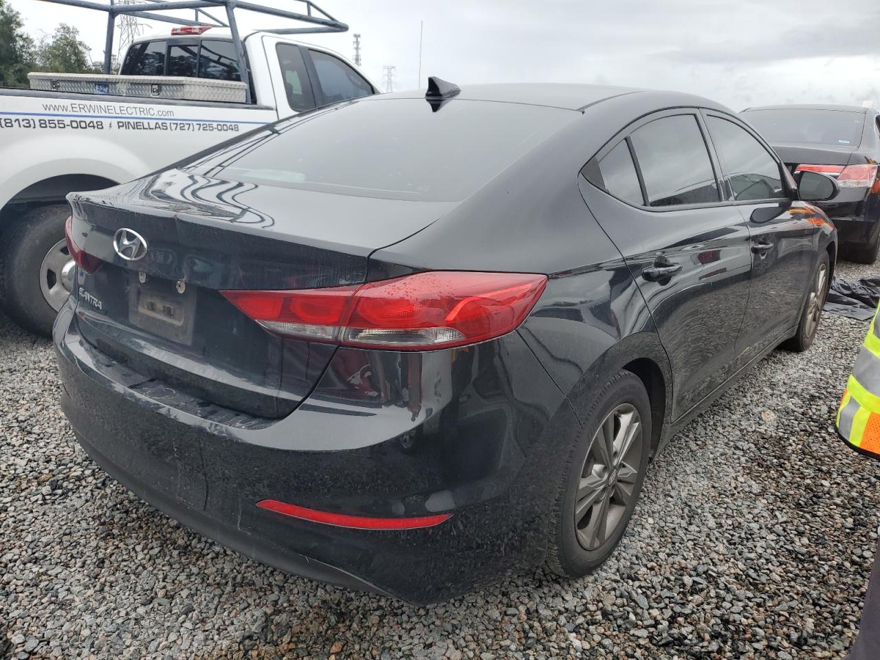 2017 Hyundai Elantra VIN 5NPD84LF4HH063957 Copart auction photo, minor dent/scratches damage thumbnail 3