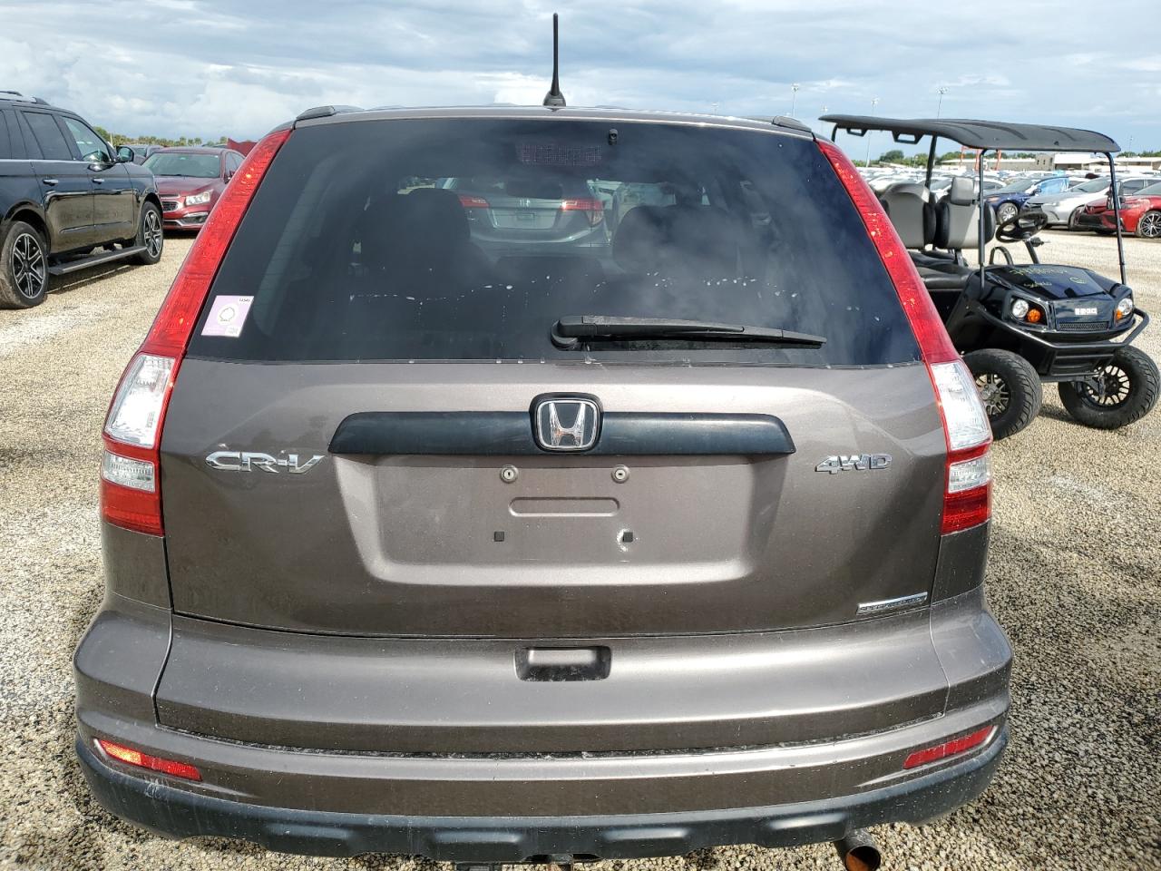 2011 Honda CR-V VIN 5J6RE4H41BL091637 Copart auction photo, water/flood damage thumbnail 6