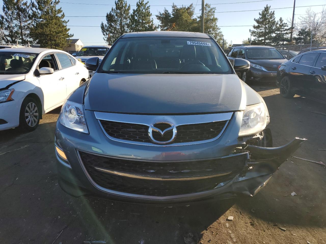 2010 Mazda CX-9 VIN JM3TB3MA6A0206900 Copart auction photo, front end damage thumbnail 5