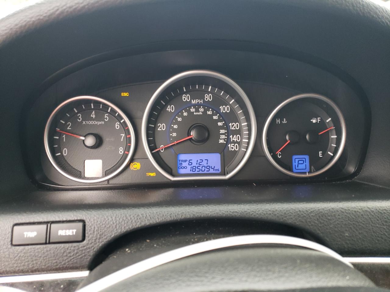 2011 Hyundai Veracruz VIN KM8NU4CC4BU154113 Copart auction photo, front end damage thumbnail 9