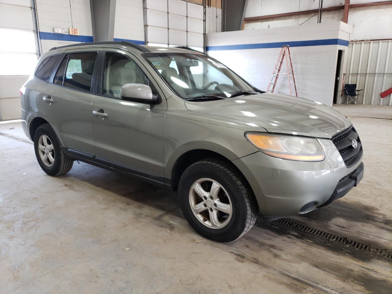 2008 Hyundai Santa Fe VIN 5NMSG13D58H185330 Copart auction photo, front end / mechanical damage thumbnail 4