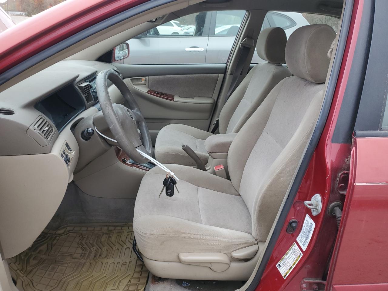 2005 Toyota Corolla VIN 1NXBR32E65Z375363 Copart auction photo, front end / minor dent/scratches damage thumbnail 7