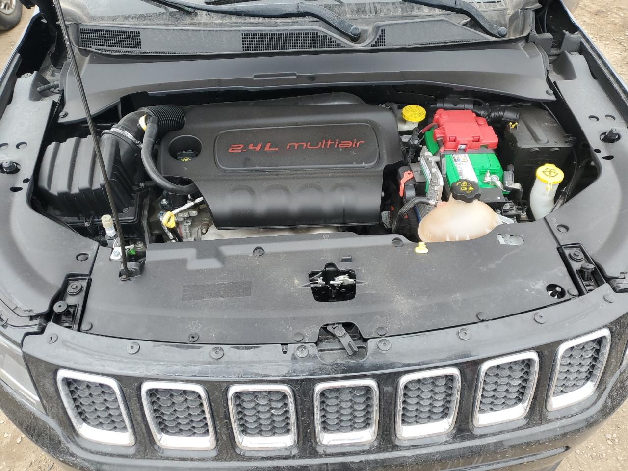 2018 Jeep Compass VIN 3C4NJDBB5JT456105 Copart auction photo, rear end damage thumbnail 11