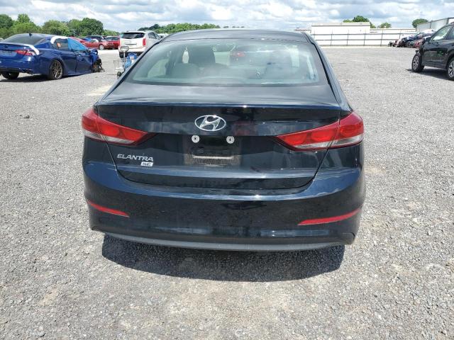 2018 Hyundai Elantra VIN KMHD74LF9JU546872 Copart auction photo, vandalism damage thumbnail 6