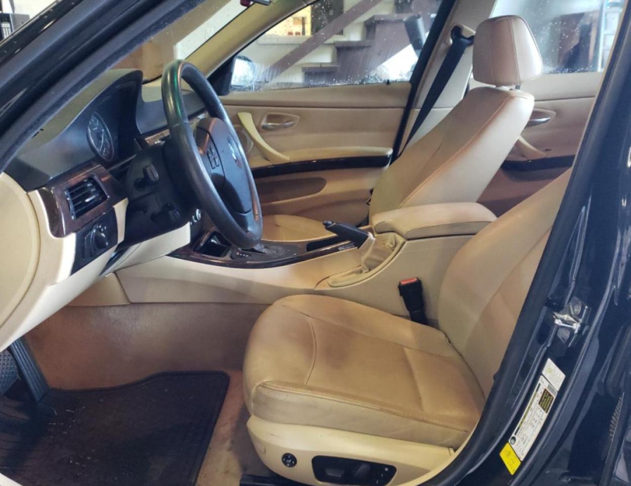 2008 BMW 3er VIN WBAVA375X8NL56943 Copart auction photo, side damage thumbnail 7
