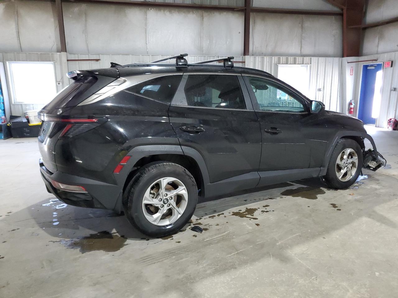 2022 Hyundai Tucson VIN KM8JB3AE0NU044036 Copart auction photo, all over damage thumbnail 3