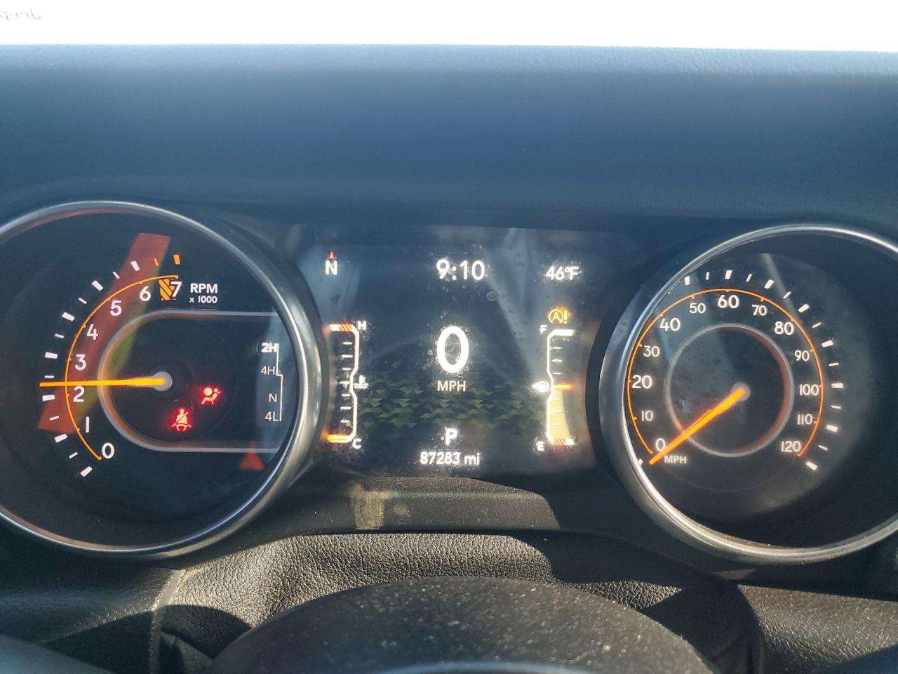 2020 Jeep Gladiator VIN 1C6HJTFGXLL125202 Copart auction photo, front end damage thumbnail 9