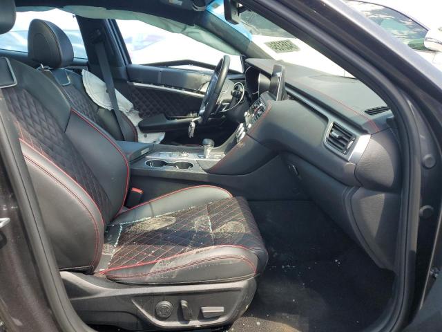 2021 Genesis G70 VIN KMTG34LE7MU074553 Copart auction photo, side damage thumbnail 7