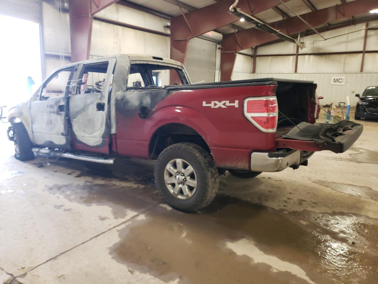 2014 Ford F-150 VIN 1FTFW1ET8EKD98670 Copart auction photo, burn damage thumbnail 2