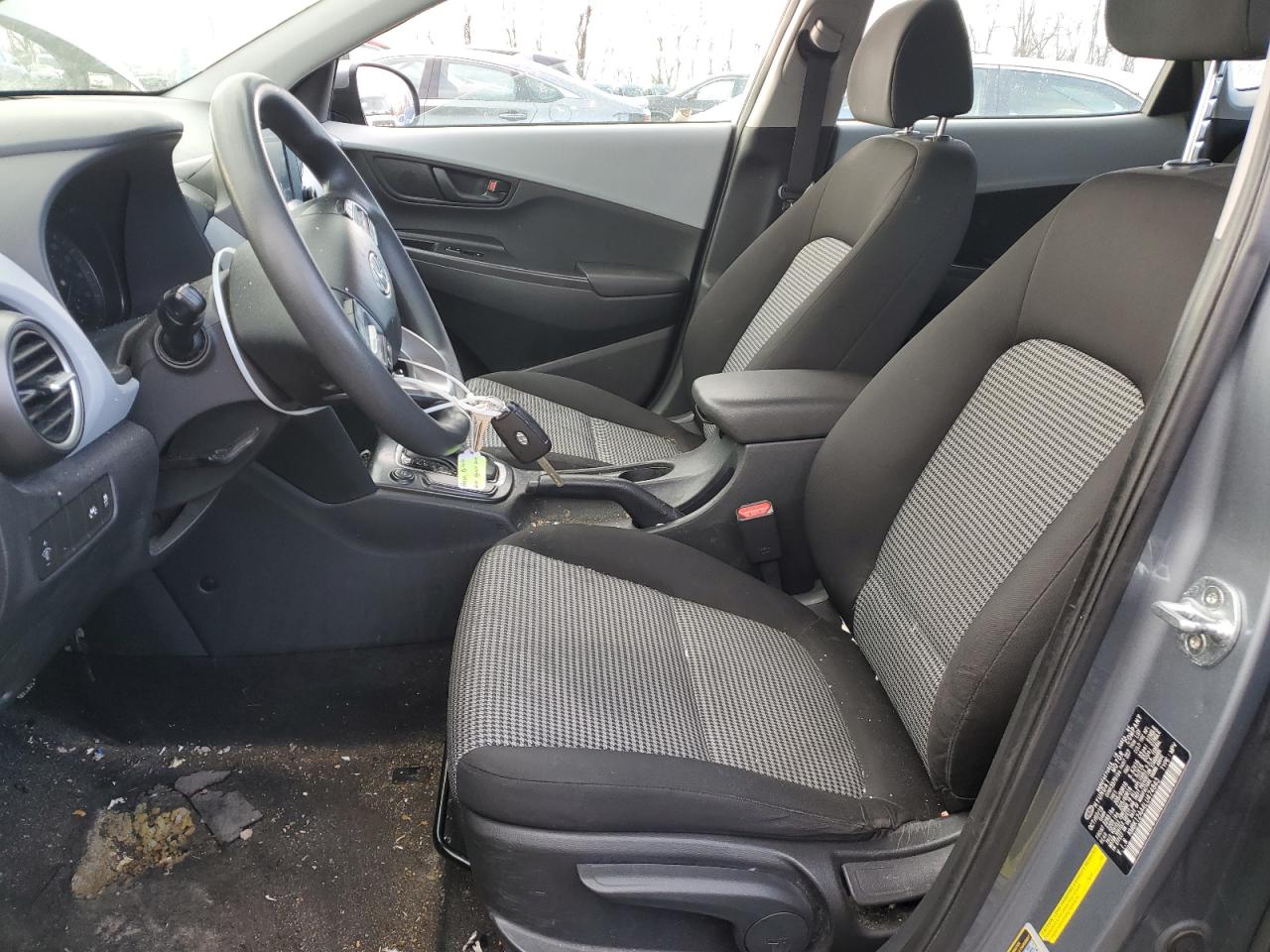 2020 Hyundai Kona VIN KM8K12AA4LU474843 Copart auction photo, front end / minor dent/scratches damage thumbnail 7