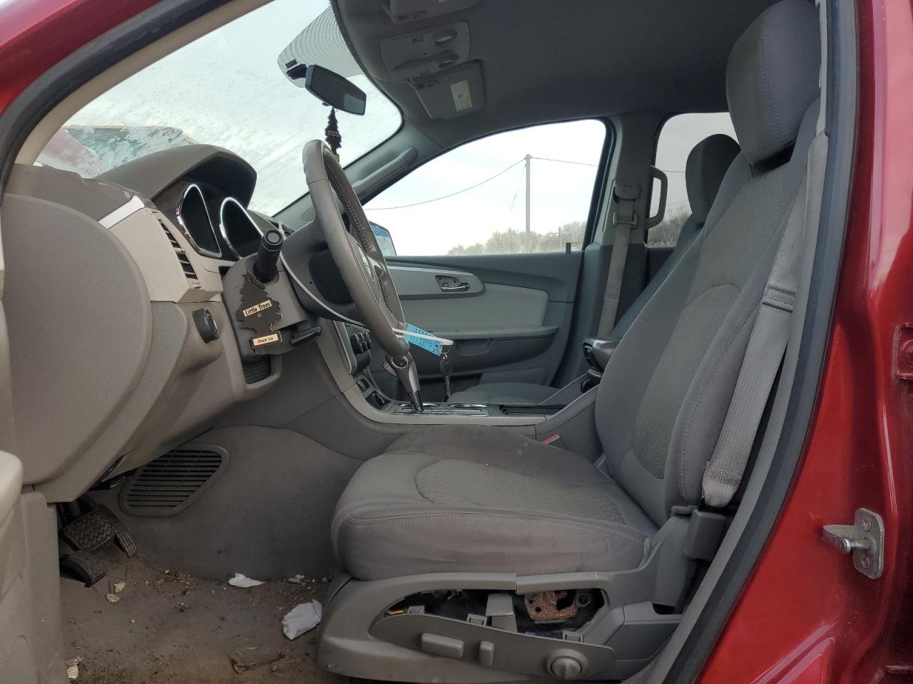 2012 Chevrolet Traverse VIN 1GNKVGED4CJ112532 Copart auction photo, front end damage thumbnail 7