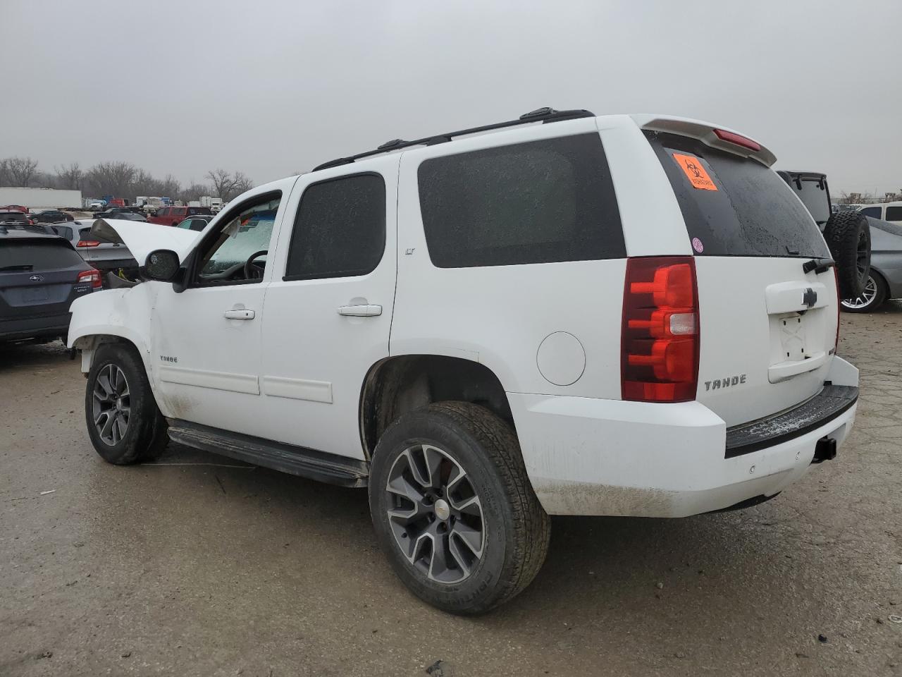 2012 Chevrolet Tahoe VIN 1GNSKBE04CR310070 Copart auction photo, all over damage thumbnail 2