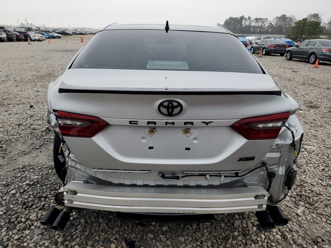 2021 Toyota Camry VIN 4T1K61AK5MU412387 Copart auction photo, rear end / minor dent/scratches damage thumbnail 6