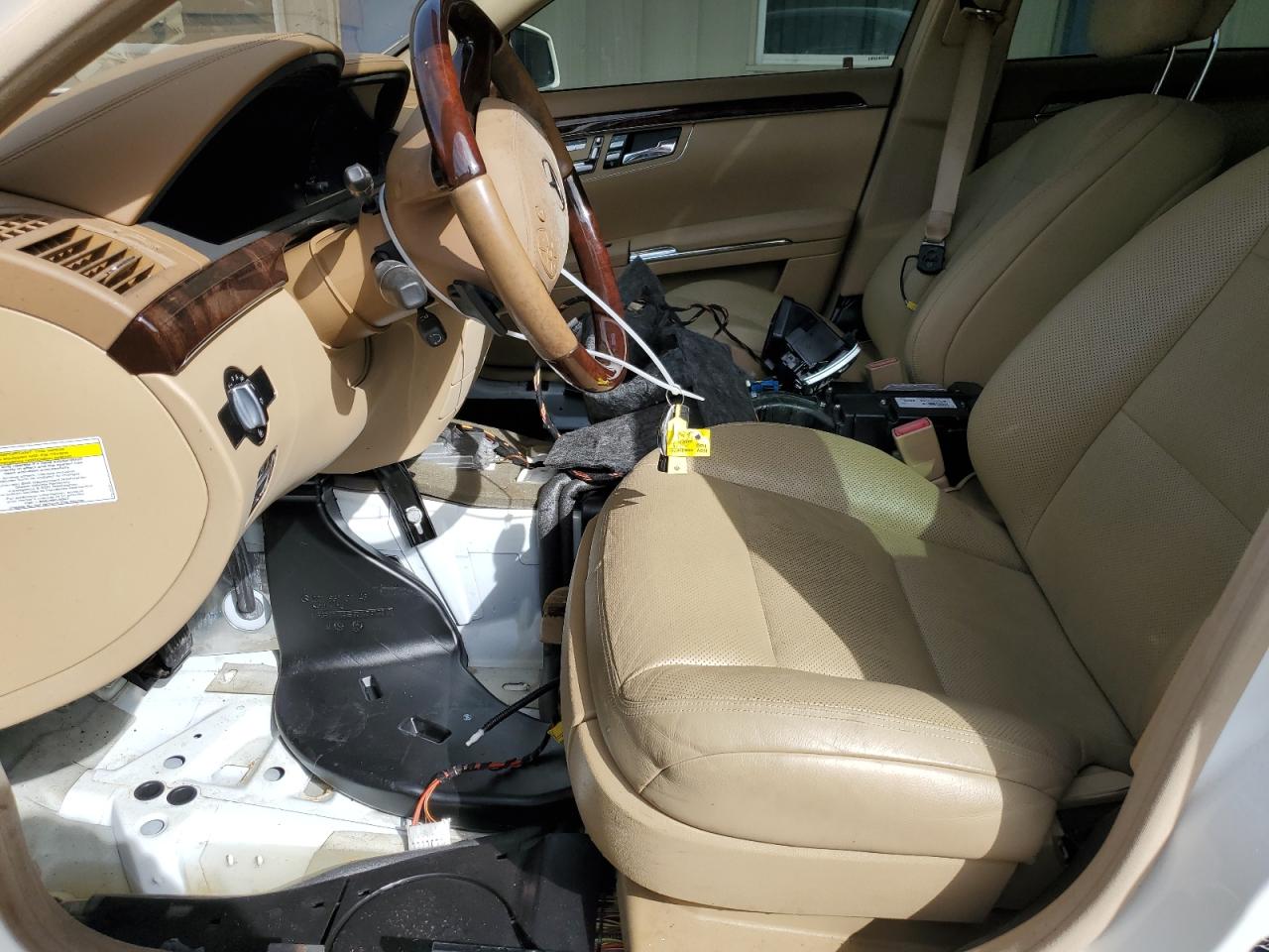 2013 Mercedes-Benz S-klasse VIN WDDNG9EB9DA523894 Copart auction photo, water/flood damage thumbnail 7