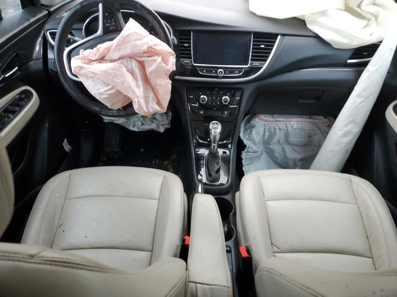2019 Buick Encore VIN KL4CJCSM1KB732781 Copart auction photo, side / front end damage thumbnail 8