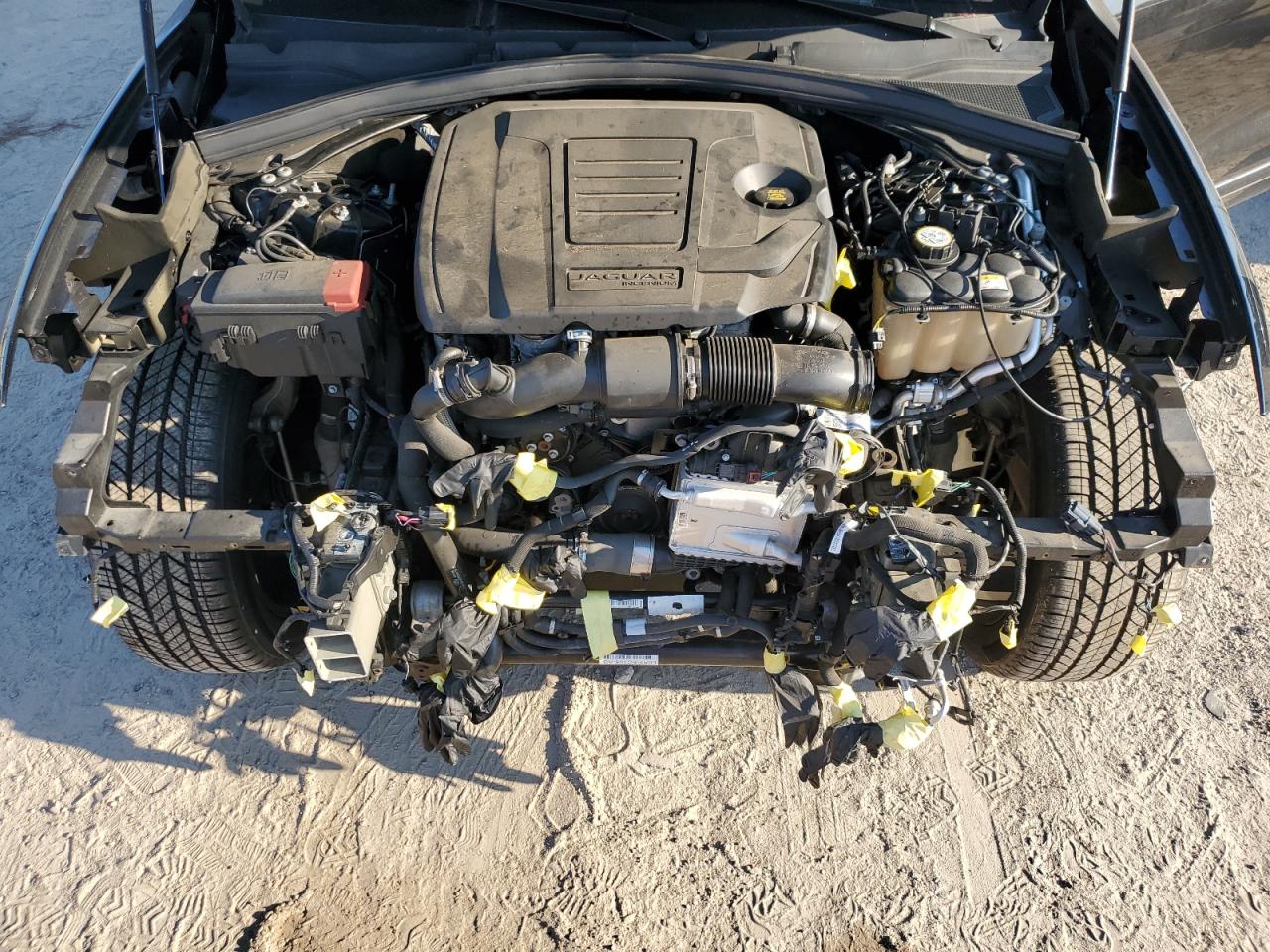 2021 Jaguar F-Pace VIN SADCJ2EX5MA687394 Copart auction photo, front end damage thumbnail 12