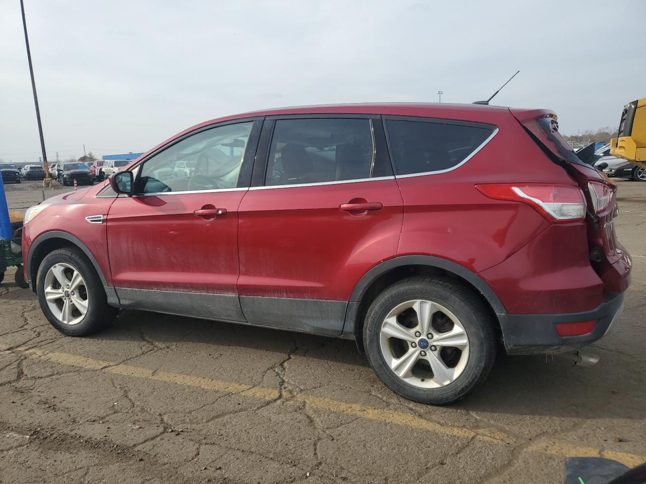 2014 Ford Escape VIN 1FMCU9GX9EUD23998 Copart auction photo, rear end damage thumbnail 2