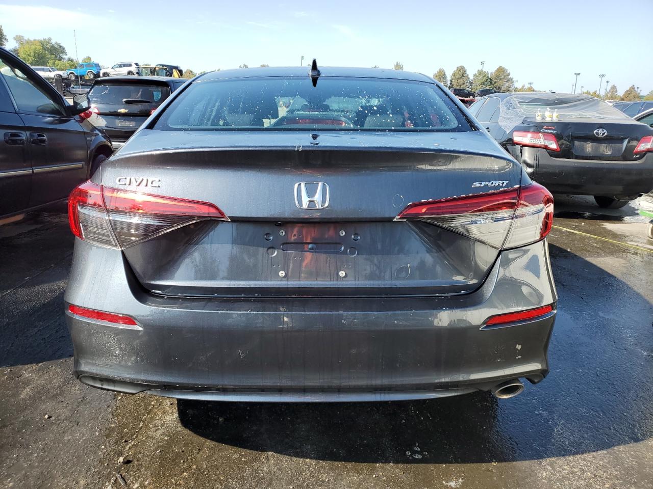 2023 Honda Civic VIN 2HGFE2F55PH561120 Copart auction photo, hail damage thumbnail 6