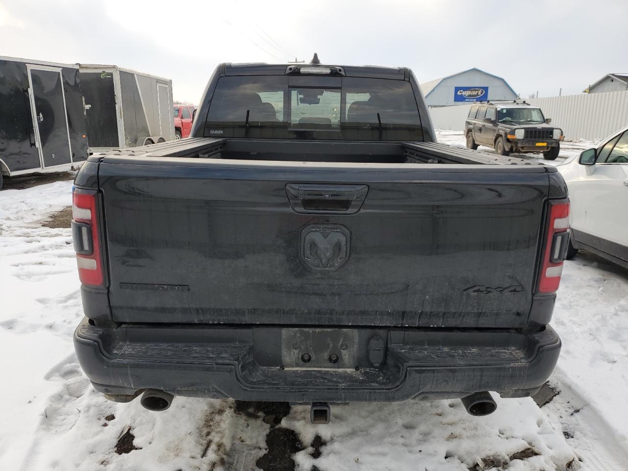 2021 RAM 1500 VIN 1C6SRFFT5MN567114 Copart auction photo, front end damage thumbnail 6