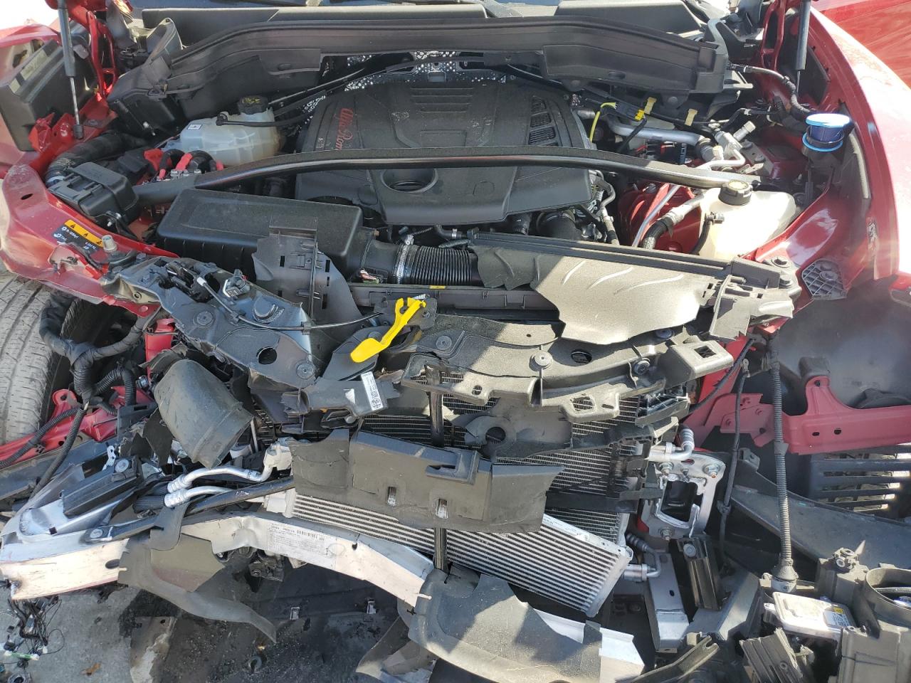 2021 Alfa Romeo Stelvio VIN ZASPAJAN6M7D07950 Copart auction photo, front end / side damage thumbnail 13