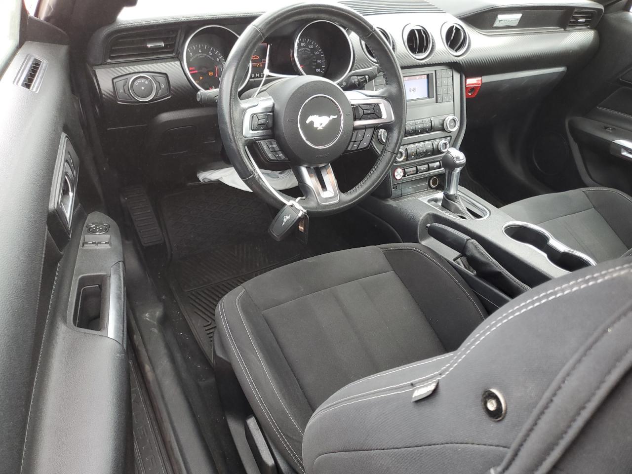 2022 Ford Mustang VIN 1FA6P8TH4N5100107 Copart auction photo, front end / minor dent/scratches damage thumbnail 8
