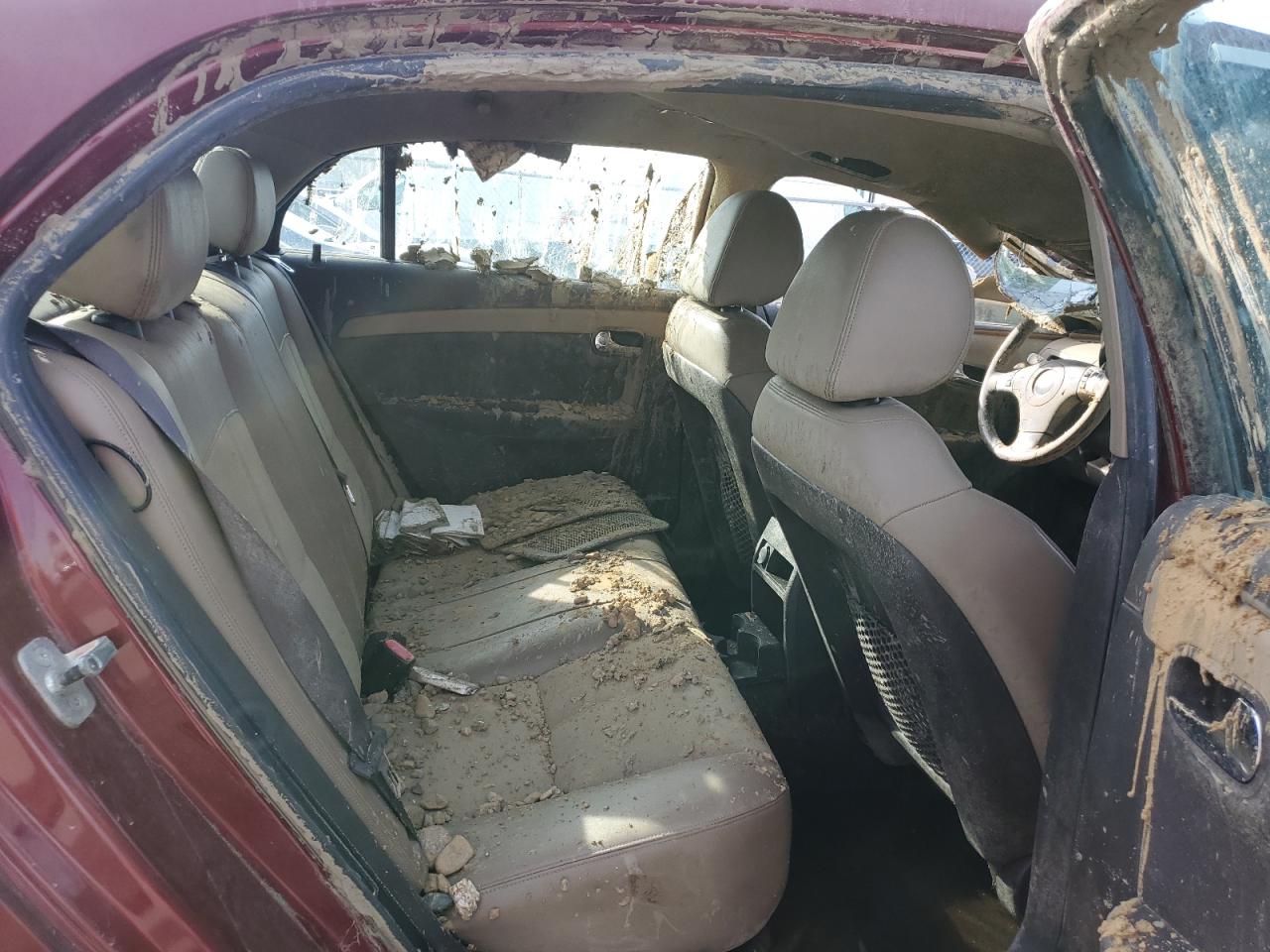 2010 Chevrolet Malibu VIN 1G1ZD5E77AF198596 Copart auction photo, vandalism / water/flood damage thumbnail 10
