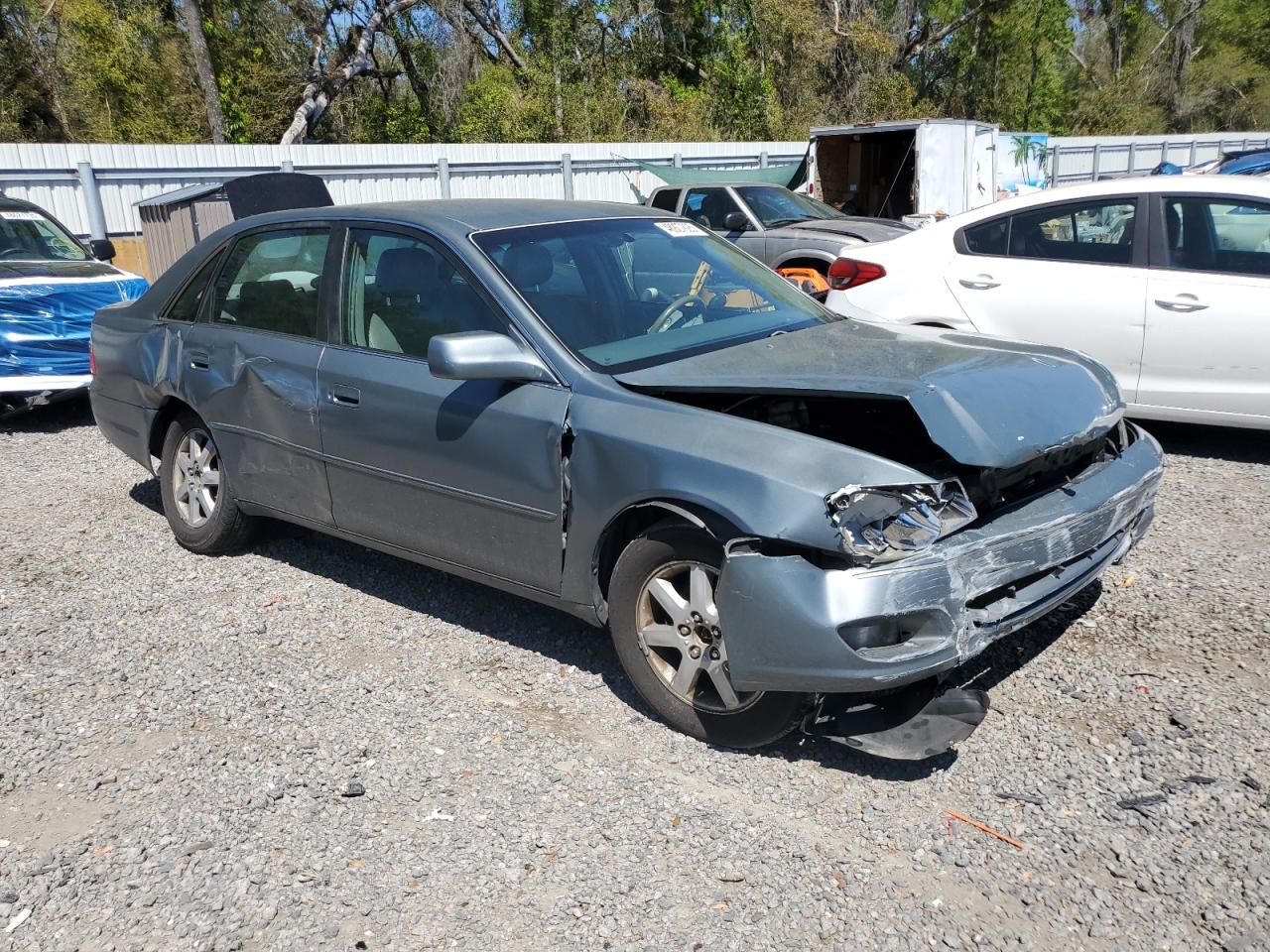 2004 Toyota Avalon VIN 4T1BF28B04U340297 Copart auction photo, front end / side damage thumbnail 4