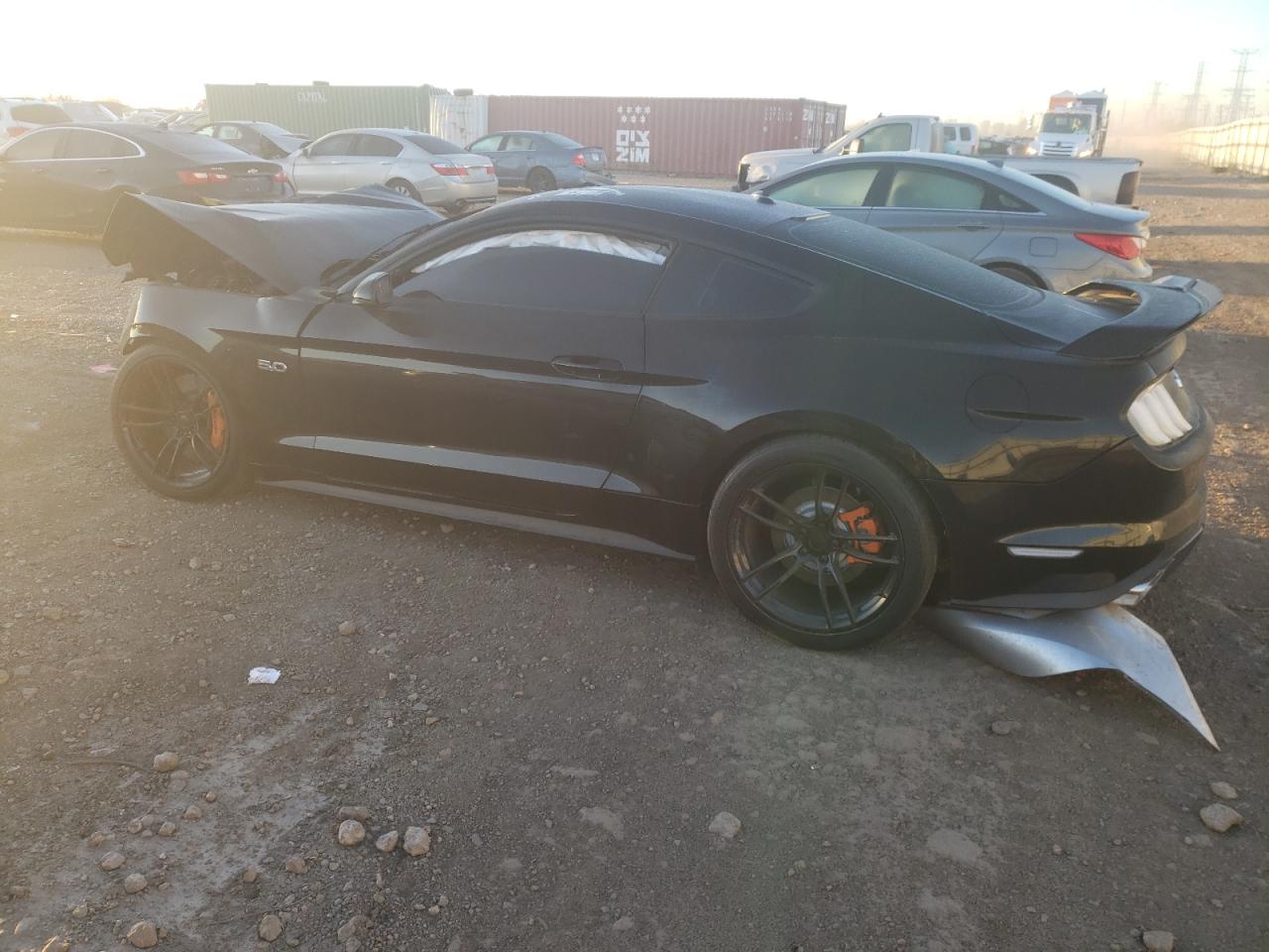 2018 Ford Mustang VIN 1FA6P8CF1J5179602 Copart auction photo, front end damage thumbnail 2