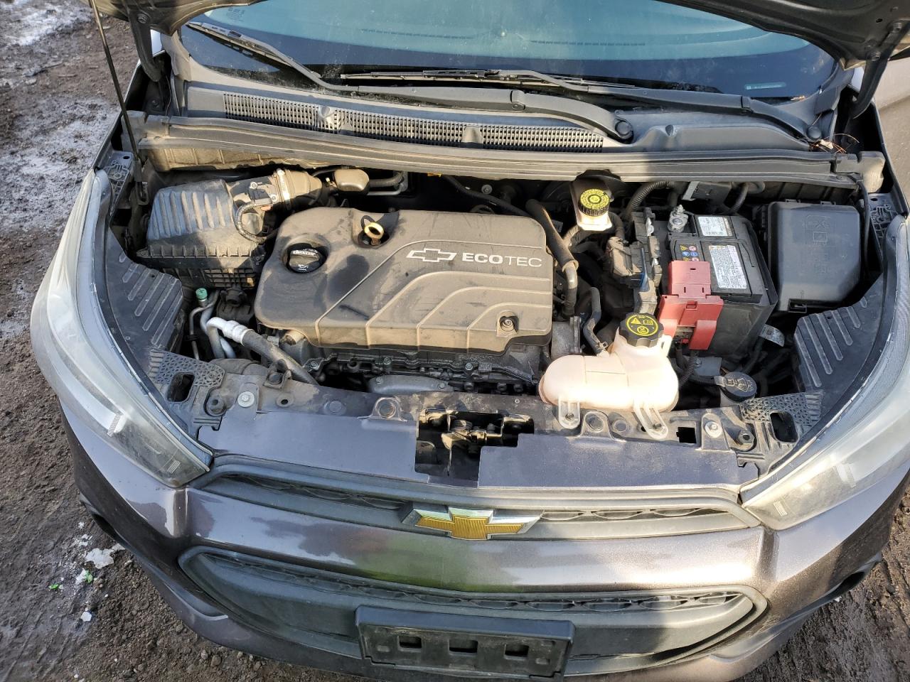 2016 Chevrolet Spark VIN KL8CB6SA9GC620668 Copart auction photo, side damage thumbnail 11